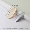 Base de Horquilla Songjin Accesorios de Nuevo Estilo Chino Tela Bordada Teñida de Azul Horquilla de Pico de Pato en Blanco para Manualidades