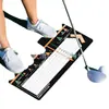 Alfombrilla de Golf de Barro Diatomeico Falso Rayada Transfronteriza Alfombrilla Gruesa de Práctica para Campo de Golf Interior y Exterior Resistente a la Suciedad y al Desgaste