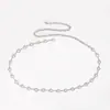 Cadena de Cintura de Lujo para Mujer, Cadena de Cintura de Moda con Pedrería para Mujer, Exquisita y Elegante Cadena de Cintura para Vestido con Incrustaciones Exquisitas