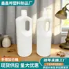 Cubo de galón de 1L al por mayor cubo químico portátil botella cuadrada portátil botella de gel de ducha con asa botella de plástico botella de detergente para ropa