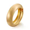 Pulsera Popular Transfronteriza de Metal Brillante con Forma de Ola Estilo Minimalista Europeo y Americano Pulsera Abierta Irregular Fábrica de Joyería para Mujer