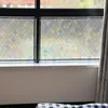 Pegatinas de Vidrio de Colores Electrostáticas Transfronterizas, Película de Vidrio Translúcida Opaca, Pegatinas para Ventanas de Balcón, Baño, Dormitorio