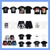 Transfronterizo en stock 26S Marca de moda americana ASAALI retrato callejero estilo rap hip-hop unisex camiseta de manga corta para verano