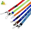 Cordón de nailon unisex personalizado para teléfono móvil, certificado, cuerda para colgar en el pecho, cinta de transferencia térmica para exhibición.