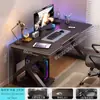 Escritorio de Computadora, Escritorio para Juegos de Escritorio en Casa y Silla, Escritorio Sencillo para Dormitorio, Banco de Trabajo, Escritorio de Estudio, Escritorio de Estudio para Estudiantes, Escritorio de Oficina