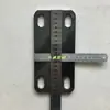 Acessórios para Guarda de Cerca Tampa Dividida Tampa de Base para Poste de Tubo Quadrado Tampa Decorativa à Prova de Poeira Rede de Isolamento para Oficina Mecânica Tampão de Tubo