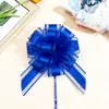 Transfronterizo 50# Macarrón Suya Bola Flor Festividad Regalo de Navidad Joyería Decoración Flor Estéreo Cinta Floral 7 pulgadas