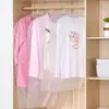 Cubierta antipolvo para ropa transparente PEVA funda antipolvo para traje abrigo para el hogar bolsa antipolvo para ropa colgante bolsa de almacenamiento de ropa al por mayor