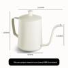 304 aço inoxidável mão cafeteira boca fina cafeteira mão gotejamento doméstico pendurado orelha punho ao ar livre cafeteira