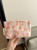Bolsa Cosmética de Cereza Portátil Larga para Teléfono Móvil Cartera Estuche para Lápices de Estudiante Bolsa para Pinturas Bolsa Interior Bolsa de Maquillaje Bolsa de Tela