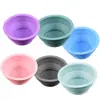 Amapola DIY Taza Mezcladora de Resina de Cristal Taza para Lavar Pintura al Óleo Taza Plegable de Silicona para Viaje Sin Molde