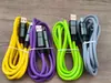 Cable de Datos de Silicona Cuatro en Uno Tipo-C de Carga Súper Rápida Adecuado para Teléfonos Móviles Apple y Huawei Cable de Carga Dos a Dos
