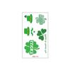 St Infantil Popular Transfronteiriço. Adesivos de Tatuagem de Dia de São Patrício Festa do Dia Nacional Irlandês Adesivos de Tatuagem de Desenho Animado