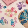 Pinza para el pelo de estrella de dopamina Y2K Estrella de cinco puntas colorida Pinza Bb Niña dulce genial Pinza para el pelo de niños Pinza para flequillo Pinza para pelo suelto
