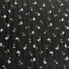 Chifón Arrugado Estampado a Cuadros 100g Tela Floral Pequeña Vestido Camisola para Mujer Transfronterizo Tela Estampada