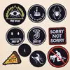 Bordado de computador de ponto adesivos de tecido de desenho animado acessórios de vestuário patch de bordado criativo diy com adesivo patch adesivo adesivos de bordado