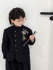 Traje de Niño Nuevo Estilo Chino Traje Tang 2026 Primavera y Otoño Nuevo Retro Chaqueta Cuello Zhongshan Casual Estilo Nacional Monopieza Al por Mayor