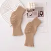Joelheiras 100% Caxemira para Proteção contra o Frio e Aquecimento, Adequadas para Pernas Velhas Frias, Joelheiras Tubulares de Malha Costurada Estendidas e Espessadas, Unissex