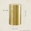 Tetera tetera de cobre tetera portátil juego de té de viaje latón tamaño pequeño exquisita portátil frasco sellado oficina tetera de alta gama
