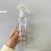 Em Estoque Frasco Spray de Álcool 500ml de Ombro Reto Formato Pequeno de Rato, Frasco Spray Desinfetante, Frasco Plástico Transparente para Uso Doméstico para Regar Flores