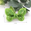 Patche de Tecido com Laço Bordado de Lantejoulas Pronto, Patche Decorativo para Adereços de Cabeça, Patche para Customização de Calças