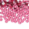 Rhinestones Redondos Planos Serie Roja al por Mayor para Uñas Artísticas DIY Accesorios de Rhinestone de Cristal