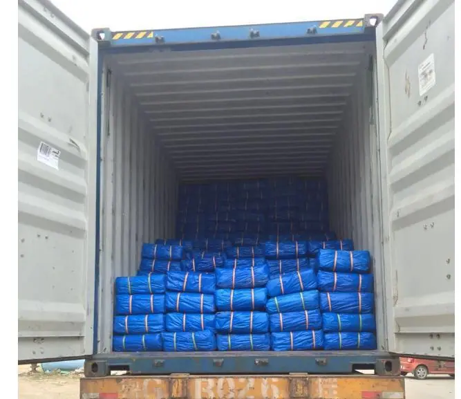 tarpaulin container