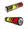 Batería original marca 555 No.5 No.7 pila seca alcalina 1.5V batería de alta capacidad precio de fábrica suministro directo