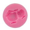 Precio de Fábrica Dos Granadas Forma Linda Molde para Pastel DIY Herramientas de Horneado de Silicona Chocolate Arte de Azúcar H1651