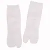 Calcetines de Dos Dedos para Mujer, Color Sólido, Estilo Delgado, Estilo Japonés, Calcetines de Dedos Divididos, Calcetines de Dos Dedos de Media Pantorrilla, Calcetines de Dedos Divididos al por Mayor