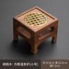 Fogão de Chá Quadrado Nogueira de Fábrica Quente Retrô para Interior Conjunto de Chá Zen Chinês Novo Conjunto de Preparo de Chá Kung Fu