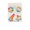 Grampo de Cabelo Flor Estrela Cor Doce Grampo Suco Doce Dopamina Presilha Lateral Presilha Para Franja Presilha Para Testa Cabelo Quebrado BB Clip