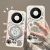 Funda para Teléfono Adecuada para Huawei Mate80Promax con Diseño Artístico y Lindo, Huawemate80 Patita de Gato Linda para Pareja