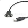 USB Bm a con Tornillos USB Bf Cable de Datos Cable de Conexión para Computadora Equipo Industrial Impresora Cable USB Bm
