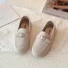 Mocasines Infantiles de Textura Mate Estilo Coreano, Modelo Nuevo para Niños Pequeños que Entran al Jardín de Infancia, Slip-Ons de Suela Suave, Zapatos Sencillos y Versátiles para el Día a Día