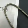 Corda trançada personalizada de 8mm 150cm corda única 97 cores em estoque Corda de poliéster para DIY feita à mão Cordão anti-perda resistente ao desgaste