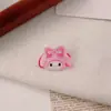 Pinza para el pelo de gatito dopamina colorida dulce para mujer, nuevo y lindo clip de lazo para flequillo lateral, accesorio para el cabello al por mayor