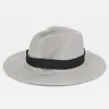 2026 Sombrero de Paja Verano Ala Ancha Sombrero Panamá de Rafia Hebilla Cuadrada Sombrero para el Sol Exterior Transpirable Sombrero de Sol de Paja de Papel Protección Solar