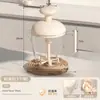 Taza Multifuncional de Presión para Batir Huevos, Nuevo Batidor Doméstico para Espumar Huevos y Crema, Batidor de Huevos de Gran Capacidad para Hornear