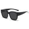Gafas de Sol Polarizadas con Montura Cuadrada Tr para Mujer, Gafas con Clip para Conducir al Aire Libre, Miopía, 841 Gafas de Sol Más Vendidas, Al Por Mayor, Protección UV para Hombre