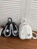 Mochila Coreana de Lunares de Alto Estilo, Nueva para Verano 2026, Transfronteriza, Moderna, Ligera, Versátil, Bolsa Escolar de Gran Capacidad