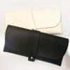Estojo Portátil para Óculos de Sol Estilo Cassete, Porta-Óculos Personalizado de Couro, Bolsa Macia de Couro PVC para Armazenamento no Atacado