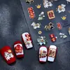 Pegatinas para Uñas Año Nuevo Festival de Primavera Año del Caballo con Relieve Dorado y Plateado, Riqueza Instantánea y Fortuna Pegatinas para Uñas DIY