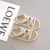 Sandalias Infantiles 2025 Verano Zapatos de Princesa para Niñas con Suela Súper Suave para Niños Mayores Zapatos de Playa Antideslizantes Zapatos para Niñas