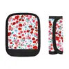 Fornecimento do Fabricante de Capas para Alça de Bolsa Esportiva Floral Pequena, Capas para Alça de Mala de Viagem, Capas para Apoio de Braço de Carrinho de Bebê Pequeno, Capas Protetoras