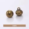 Botones Redondos de Metal Grabados con Patrón Floral Cosidos a Mano, Botones de Estilo Chino para Trajes Tang, Hanfu, Cheongsam de Estilo Antiguo, Botones Cosidos a Mano, Jin Da
