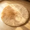 Tapete de Pelúcia Tapete de Chão para Yoga Tapete para Pés ao Lado da Cama Imitação de Lã Australiana Imitação Tapete Decoração de Casa Dropshipping