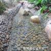 Folha de seixo de rio de 5-8 cm, camada oval de seixo, fatia de pão, pedra para aquário, flor, tanque de peixes, vaso de flores de pedra