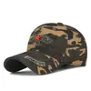 Temporadas de Primavera y Otoño Gorra de Viaje para Montañismo al Aire Libre Moda Casual para Hombre Sencilla Versátil Camuflaje Gorra de Béisbol Transfronteriza