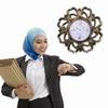 Explosiones de Amazon Reloj de pared silencioso para sala de estar retro europea Reloj de pared decorativo creativo Reloj de cuarzo para restaurante dormitorio
